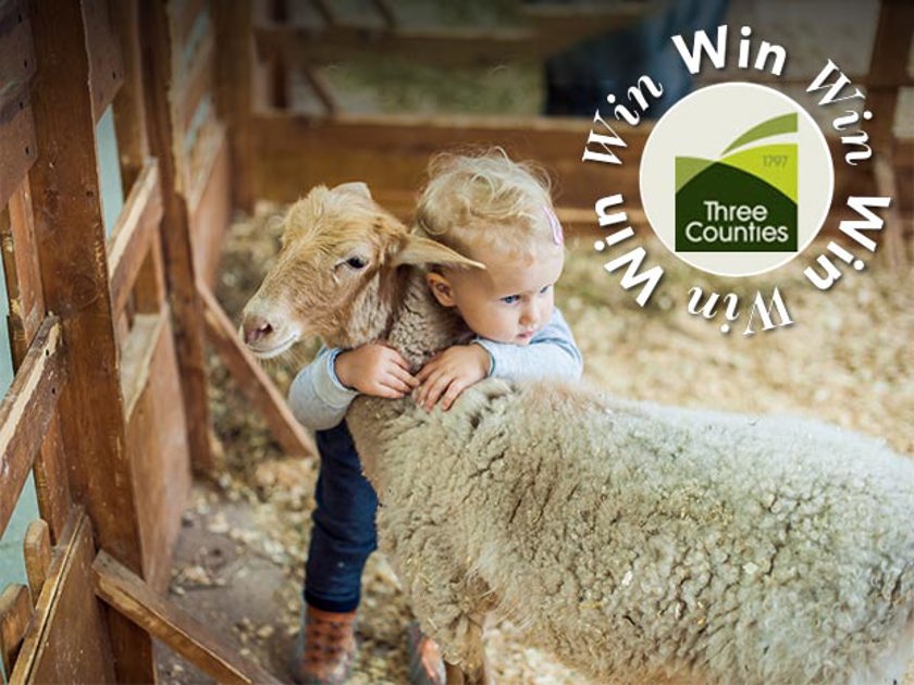 Win an annual family membership for Three Counties Showground and